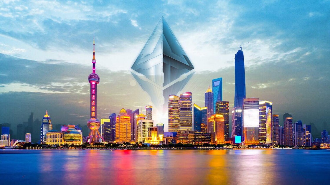 Ethereum Shanghai sky view